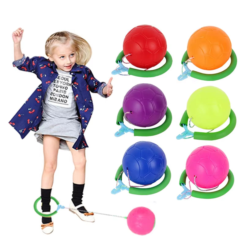 Classic Skip Ball Outdoor Toy – Fun Skipping Ball for Kids to Improve Balance, Coordination & Fitness