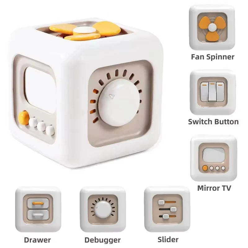 Pop-Up Animals Toy for Babies – Montessori Cause-and-Effect Sensory Toy for 12–18 Months