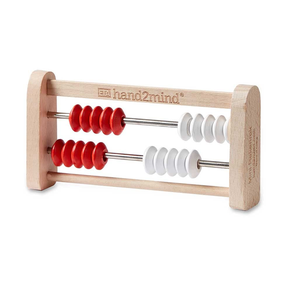 20-Bead Wooden Rekenrek Abacus Set (4-Pack) – Colorful Math Counting Manipulatives for Kids, Homeschool & Classroom Learning