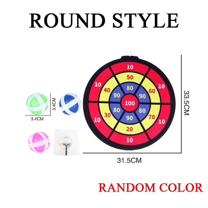 Montessori Dart Board Game for Kids – Indoor & Outdoor Sticky Ball Target Toy for Children Ages 4–6
