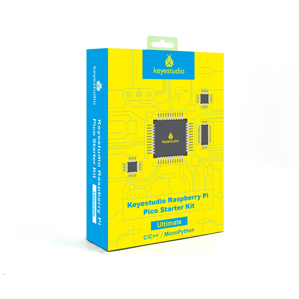 Raspberry Pi Pico Sensor Starter Kit – Ultimate DIY Electronics Kit for MicroPython & Arduino IDE (Basic/Complete)