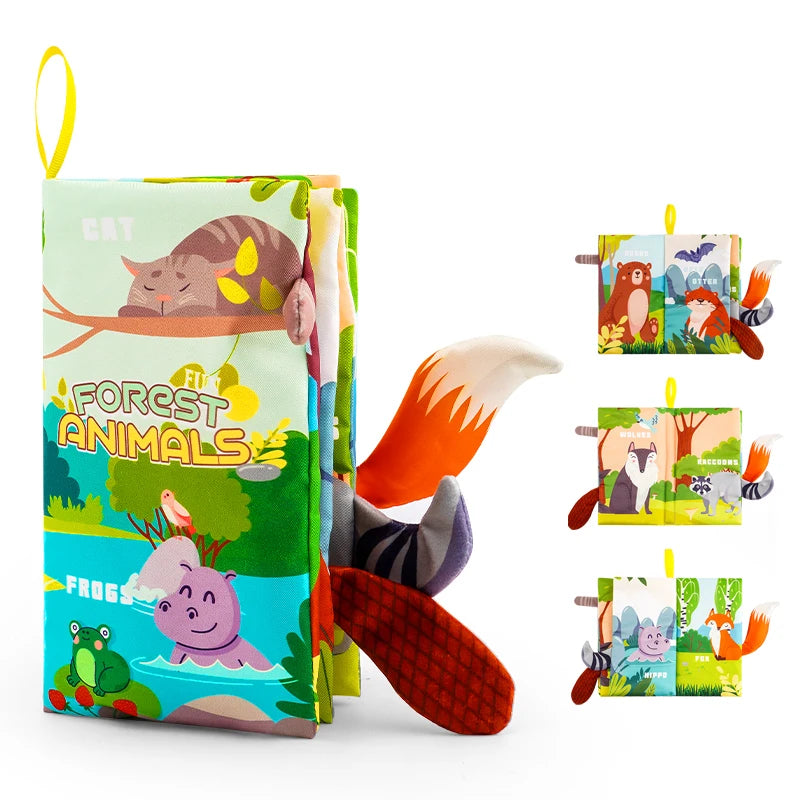 Soft Crinkle Baby Books for Infants 0-18 Months