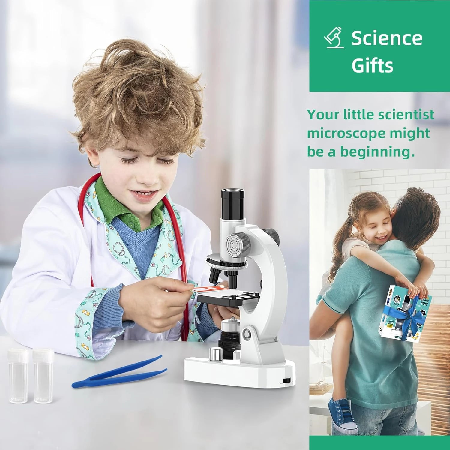 4800X HD Digital Microscope for Kids