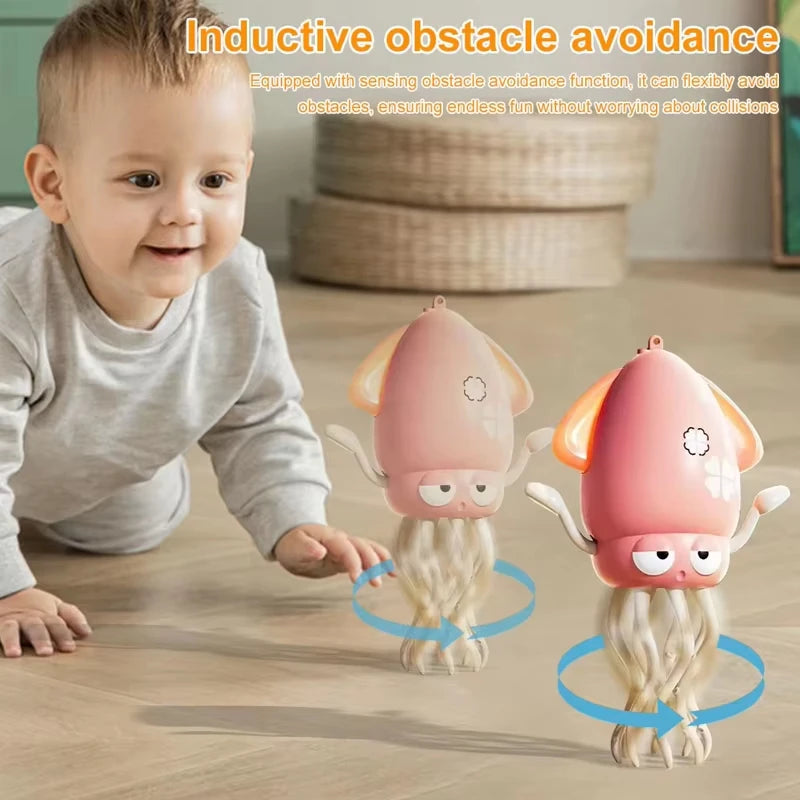 Dancing Octopus Interactive Baby Toy – Crawling Companion & Educational Electronic Pet for Toddlers