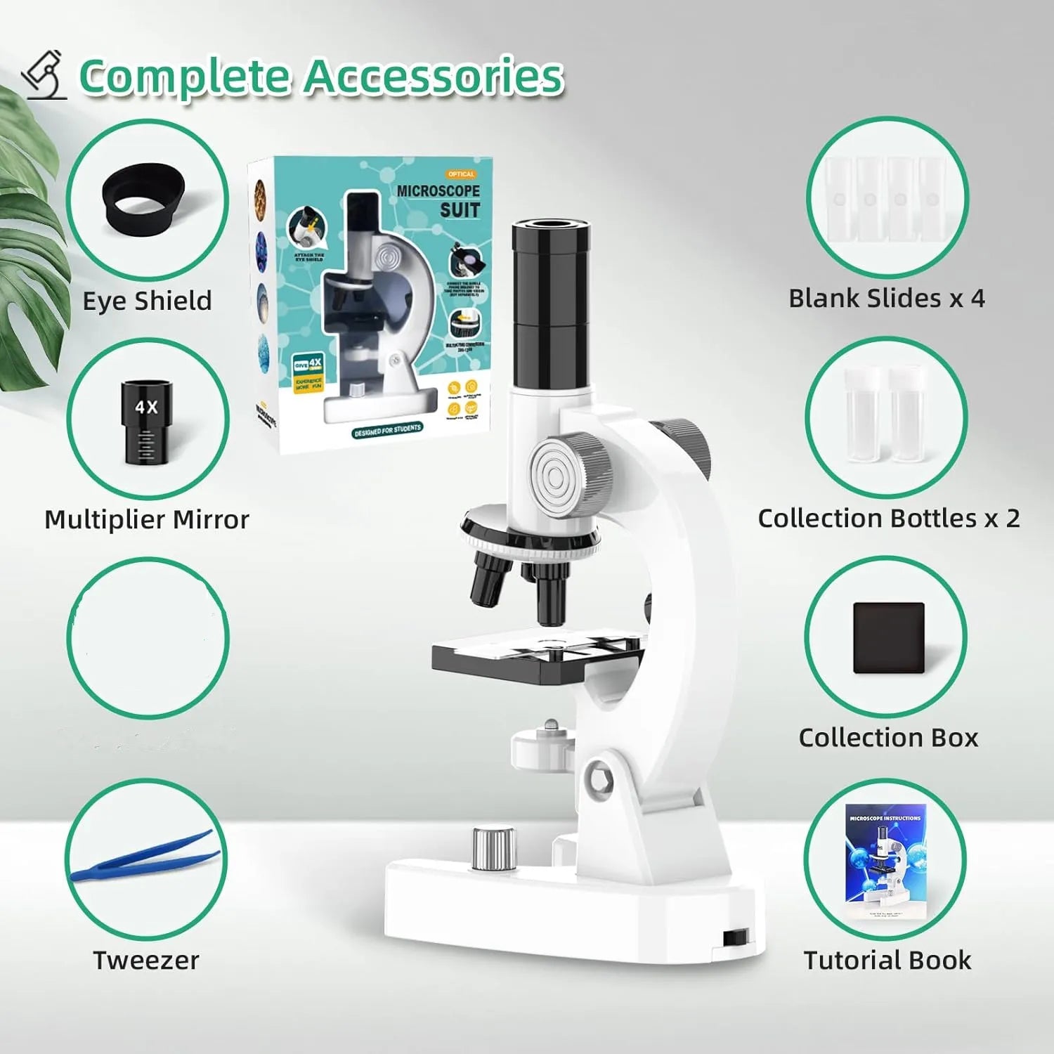 4800X HD Digital Microscope for Kids
