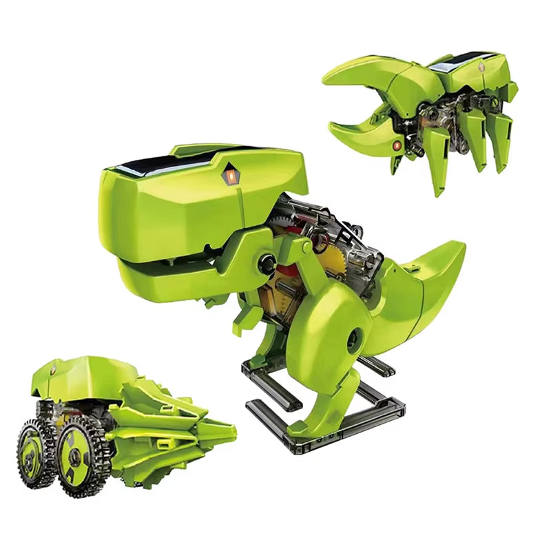 12-in-1 Solar Robot Kit for Kids – DIY Science Experiment & STEM Educational Toy Powered by Solar Energy