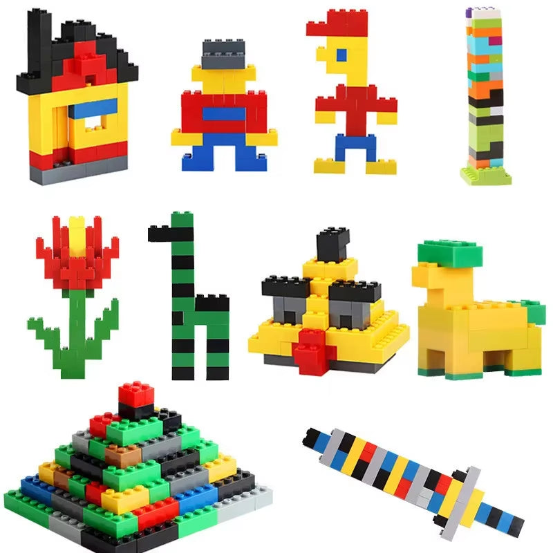 DIY Creative City Building Blocks Set – Educational Construction Toy for Kids