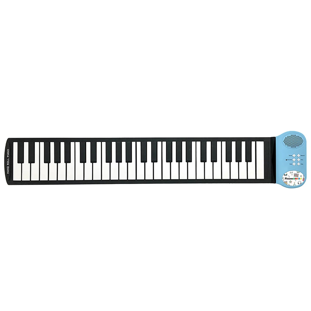 PicassoTiles 49-Key Roll-Up Piano Keyboard for Kids