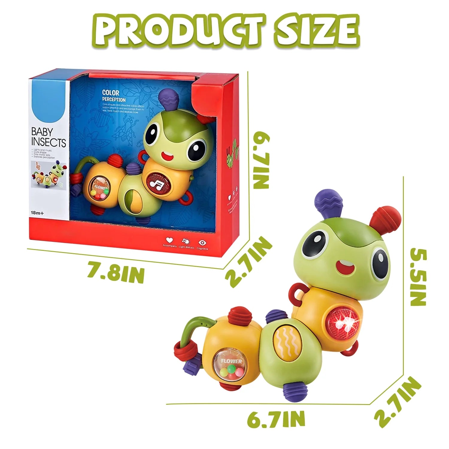 Musical Educational Toys for Toddlers 1-3 Years