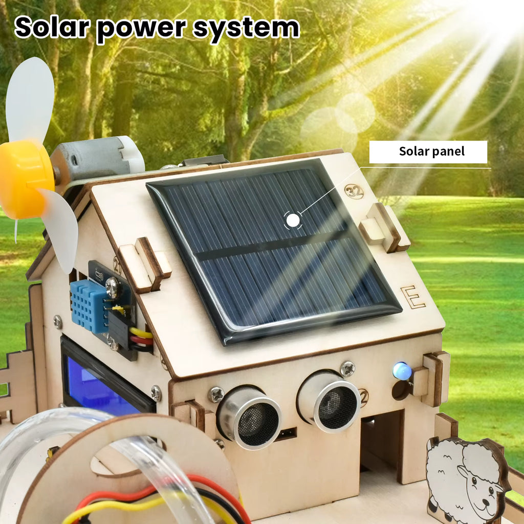 ESP32 Smart Farm IoT Kit – DIY Starter Kit with ESP32 Board for Arduino & Scratch 3.0 Graphical Programming