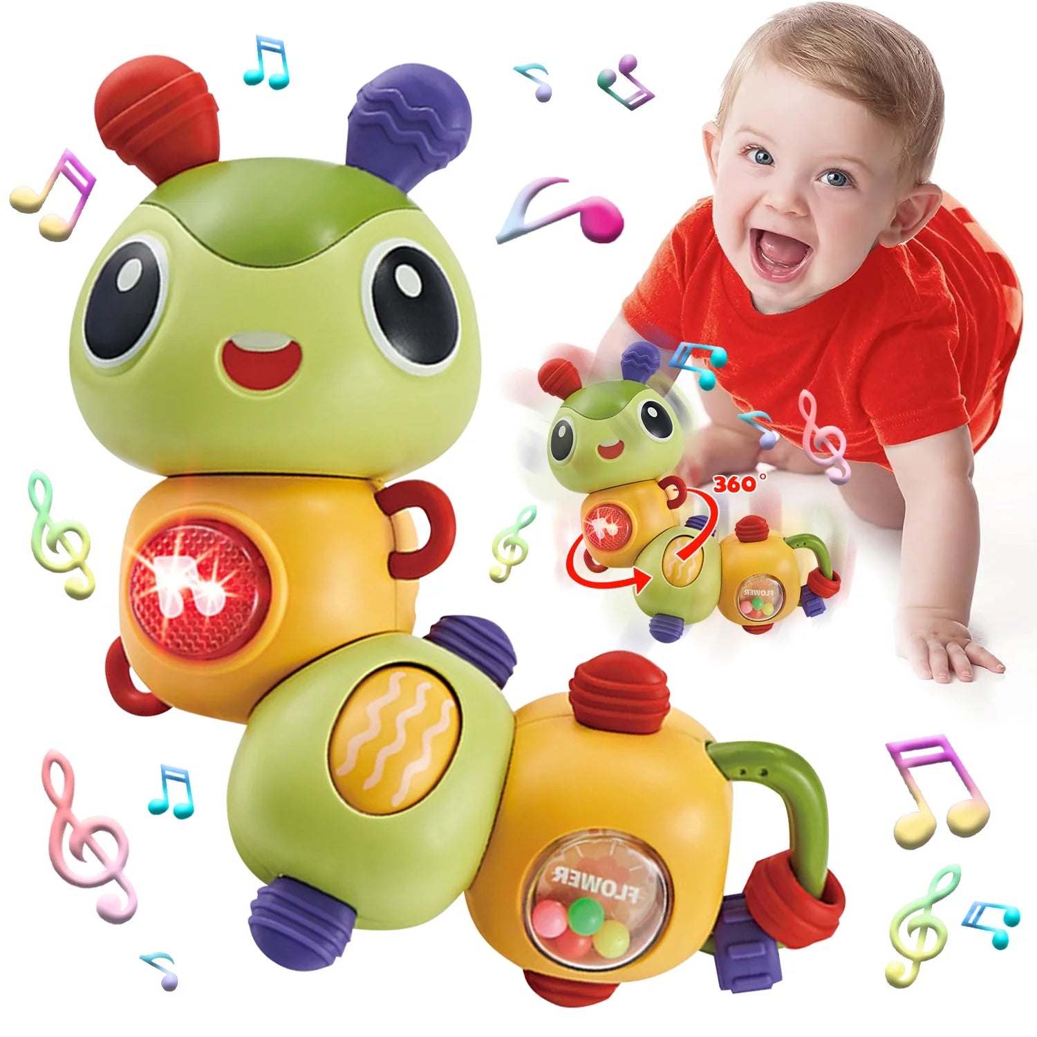 Musical Educational Toys for Toddlers 1-3 Years