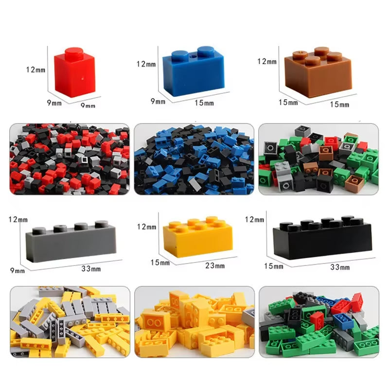 DIY Creative City Building Blocks Set – Educational Construction Toy for Kids