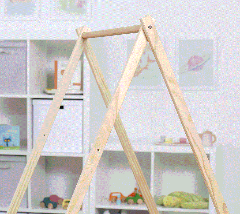 Tulip Foldable Baby Bouncer – Lightweight & Portable Infant Seat with Safety Harness