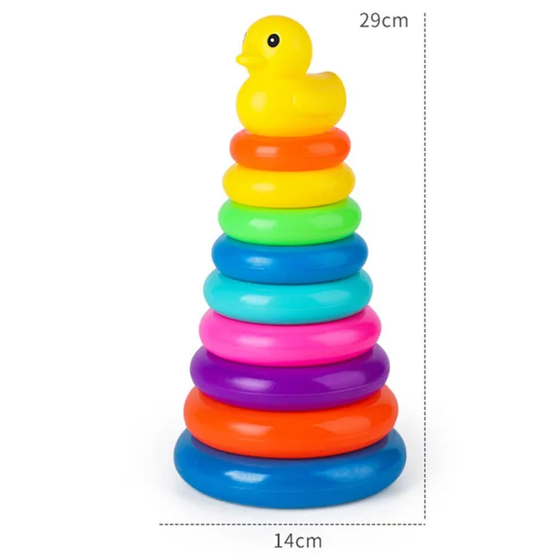 Montessori Rolling Ball Tower Stacking Toy