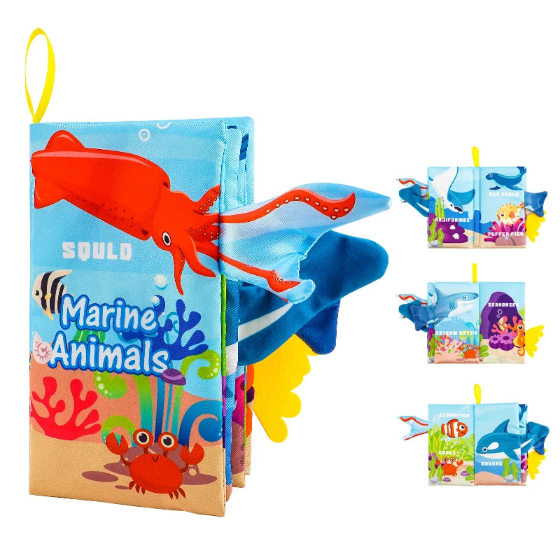 Soft Crinkle Baby Books for Infants 0-18 Months