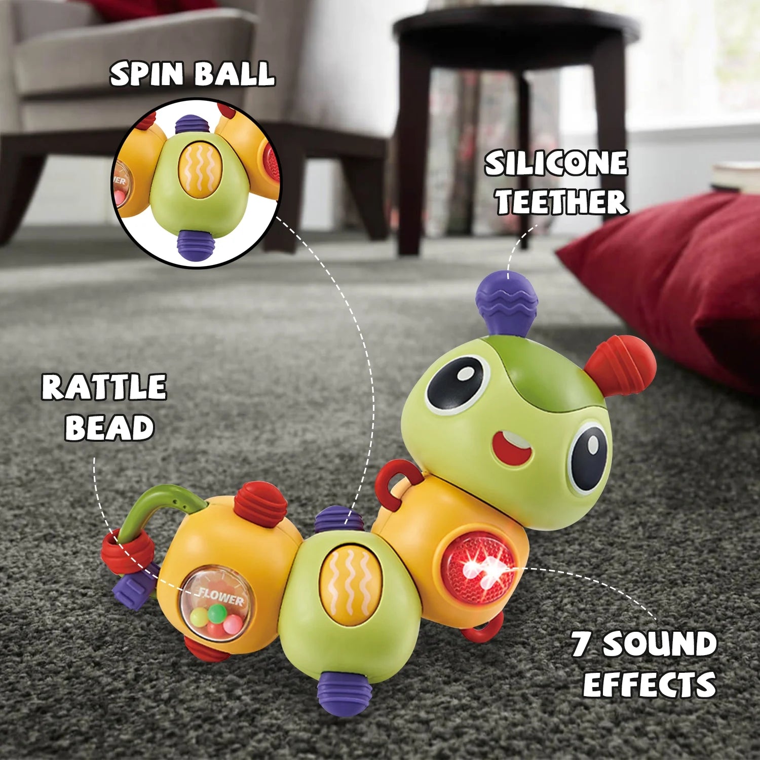Musical Educational Toys for Toddlers 1-3 Years