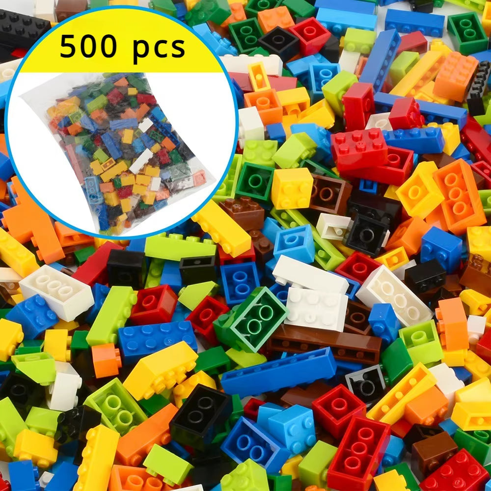 DIY Creative City Building Blocks Set – Educational Construction Toy for Kids