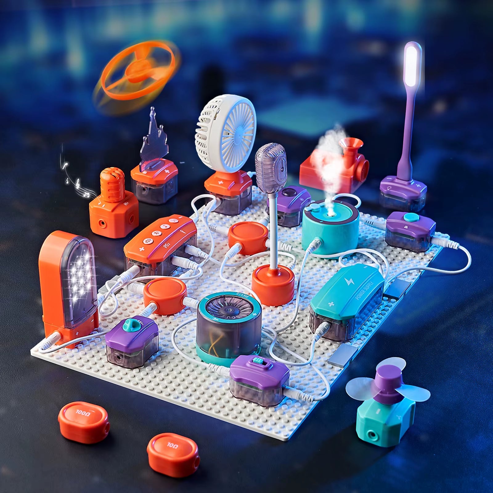 VATOS Science Circuit Kit for Kids – 150+ DIY Electronics Projects Educational STEM Toy for Ages 6+