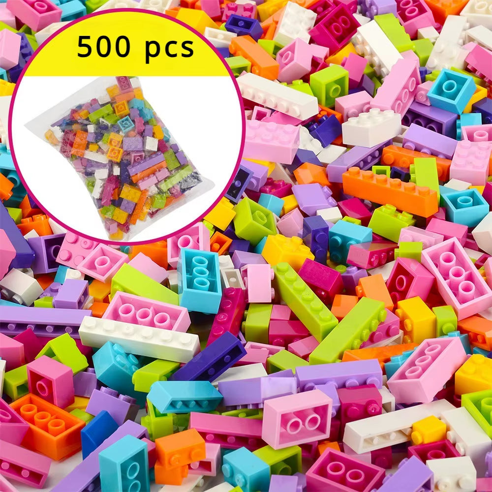 DIY Creative City Building Blocks Set – Educational Construction Toy for Kids