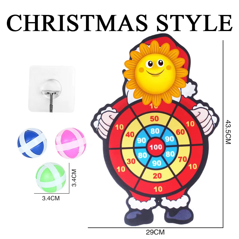 Montessori Dart Board Game for Kids – Indoor & Outdoor Sticky Ball Target Toy for Children Ages 4–6