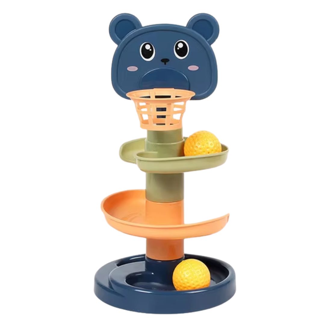 Montessori Rolling Ball Tower Stacking Toy